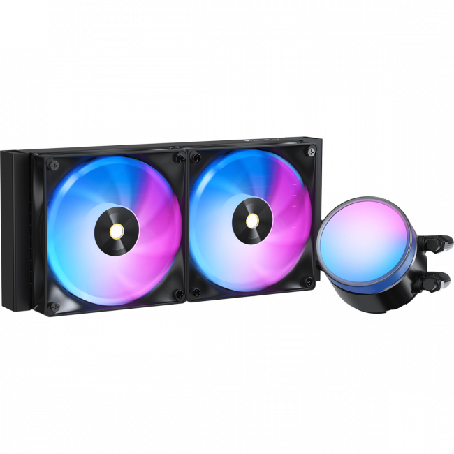 Система жидкостного охлаждения Ocypus Delta-L24-BK2AAWNN02X-GL Black — для бизнеса и офиса