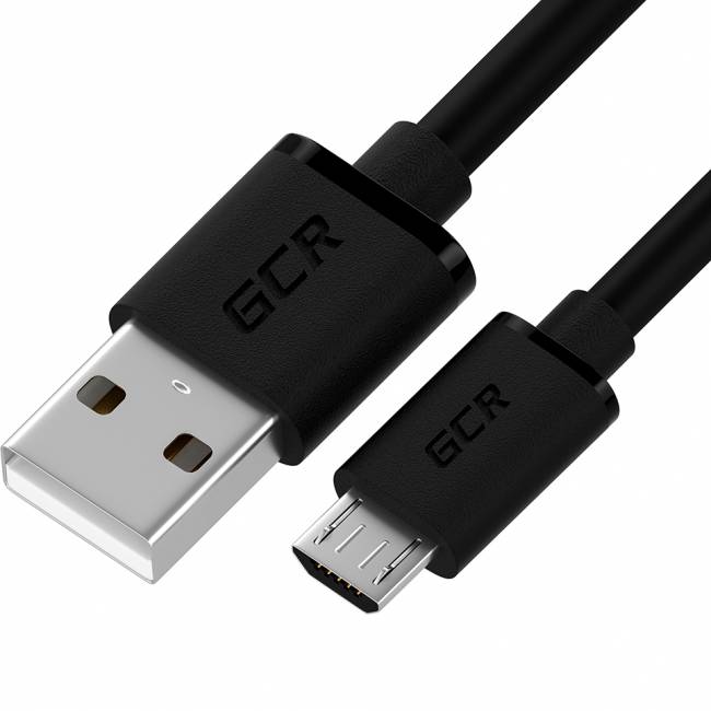 GCR Кабель 0.3m MicroUSB, черный, быстрая зарядка, 28/24 AWG, GCR-53609 Кабель Greenconnect 0.3 м (GCR-53609) — для бизнеса и офиса GCR Кабель 0.3m MicroUSB, черный, быстрая зарядка, 28/24 AWG, GCR-53609 Кабель Greenconnect 0.3 м (GCR-53609) — для бизнеса и офиса