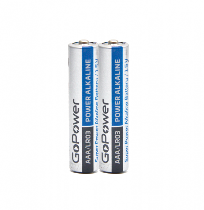 Батарейка GoPower LR03 AAA Shrink 2 Alkaline 1.5V (2/40/800) коробка (40 шт.) GoPower LR03 AAA Shrink 2 Alkaline 1.5V (00-00015600) — для бизнеса и офиса Батарейка GoPower LR03 AAA Shrink 2 Alkaline 1.5V (2/40/800) коробка (40 шт.) GoPower LR03 AAA Shrink 2 Alkaline 1.5V (00-00015600) — для бизнеса и офиса