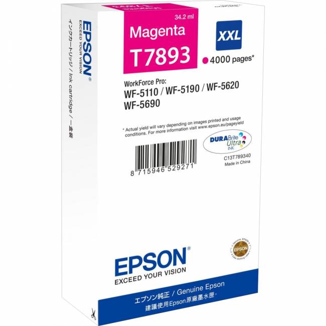 Картридж Epson C13T789340 — для бизнеса и офиса Картридж Epson C13T789340 — для бизнеса и офиса