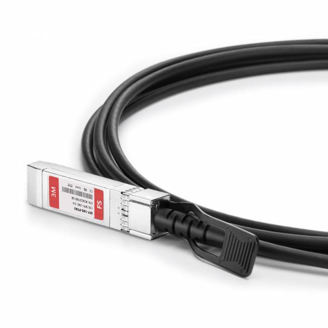 Твинаксиальный медный кабель FS SFP 10G-PC03 — для бизнеса и офиса Твинаксиальный медный кабель FS SFP 10G-PC03 — для бизнеса и офиса