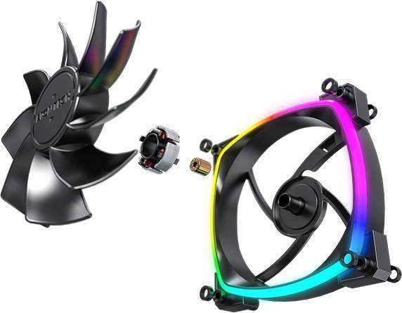 Вентилятор для корпуса Montech RX120 PWM BLACK — для бизнеса и офиса Вентилятор для корпуса Montech RX120 PWM BLACK — для бизнеса и офиса