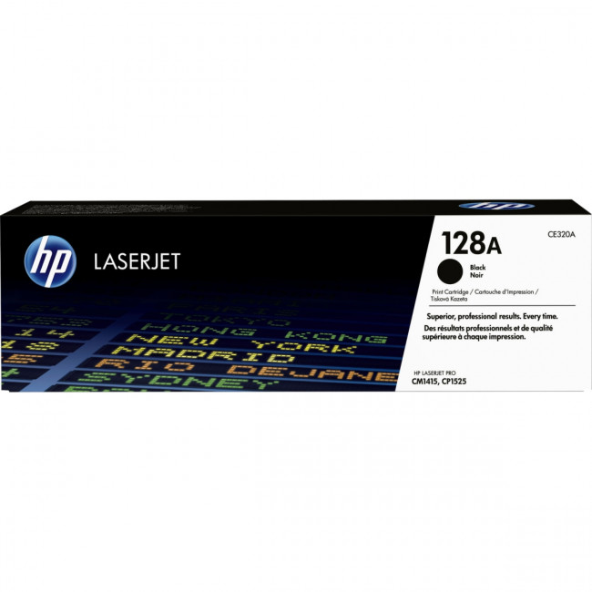 Тонер-картридж HP LaserJet 128A Black (CE320A) — для бизнеса и офиса