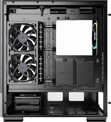 Корпус Montech SKY TWO BL — для бизнеса и офиса Корпус Montech SKY TWO BL — для бизнеса и офиса