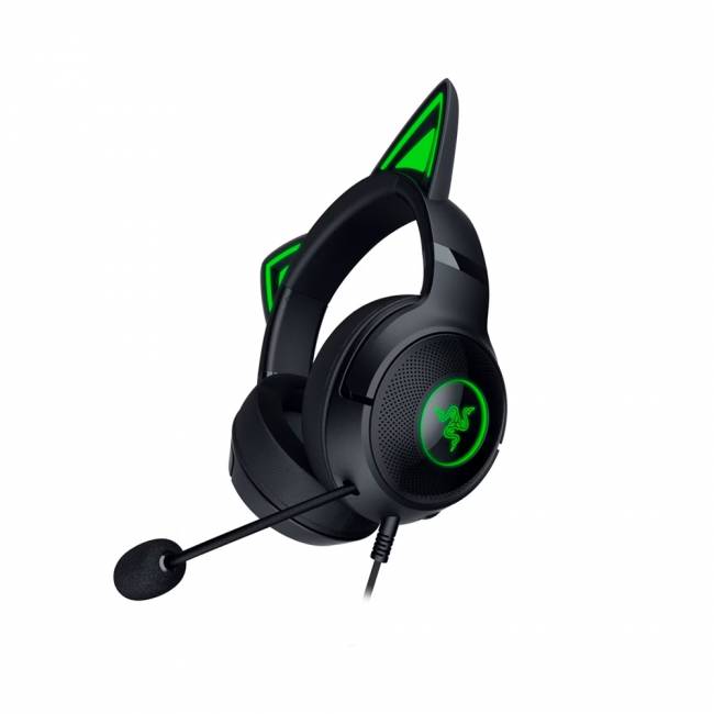 Гарнитура Razer Kraken Kitty V2 - Black Headset Razer Kraken Kitty V2 — для бизнеса и офиса Гарнитура Razer Kraken Kitty V2 - Black Headset Razer Kraken Kitty V2 — для бизнеса и офиса