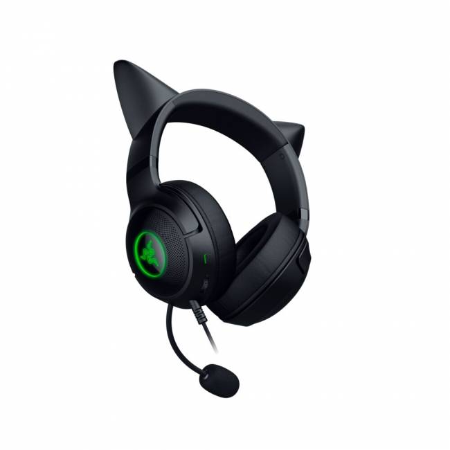 Гарнитура Razer Kraken Kitty V2 - Black Headset Razer Kraken Kitty V2 — для бизнеса и офиса Гарнитура Razer Kraken Kitty V2 - Black Headset Razer Kraken Kitty V2 — для бизнеса и офиса