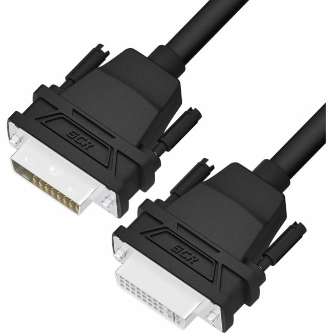 GCR Удлинитель 4.0m DVI-D, черный, DVI/DVI, 25M/25F, FullHD, 28 AWG, GCR-54717 Greenconnect GCR-54717, 4 м — для бизнеса и офиса GCR Удлинитель 4.0m DVI-D, черный, DVI/DVI, 25M/25F, FullHD, 28 AWG, GCR-54717 Greenconnect GCR-54717, 4 м — для бизнеса и офиса