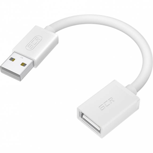 GCR Удлинитель 0.15m USB 2.0 AM/AF, белый, GCR-55058 Удлинитель Greenconnect 0.15 м (GCR-55058) — для бизнеса и офиса GCR Удлинитель 0.15m USB 2.0 AM/AF, белый, GCR-55058 Удлинитель Greenconnect 0.15 м (GCR-55058) — для бизнеса и офиса