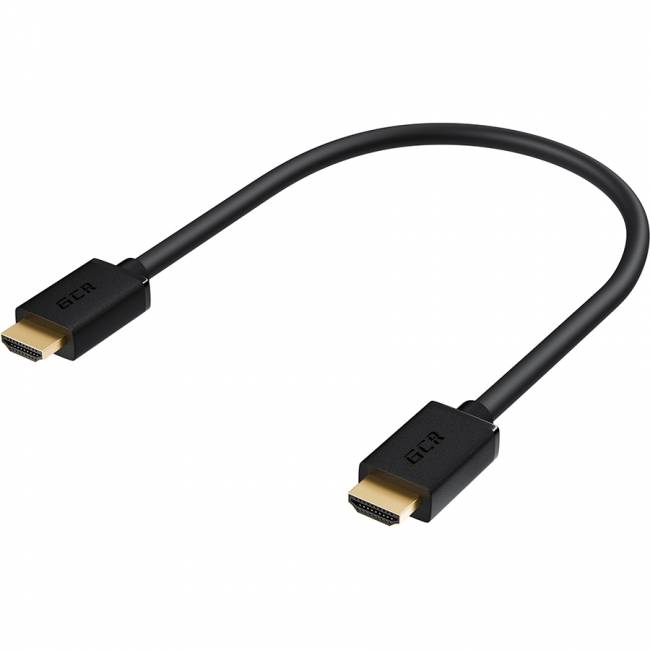 GCR Кабель 0.5m HDMI версия 1.4, черный, OD7.3mm, 30/30 AWG, позолоченные контакты, Ethernet 10.2 Гбит/с, 3D, 4K, GCR-HM410-0.5m, экран Greenconnect GCR-HM410-0.5m, 0.5 м — для бизнеса и офиса GCR Кабель 0.5m HDMI версия 1.4, черный, OD7.3mm, 30/30 AWG, позолоченные контакты, Ethernet 10.2 Гбит/с, 3D, 4K, GCR-HM410-0.5m, экран Greenconnect GCR-HM410-0.5m, 0.5 м — для бизнеса и офиса