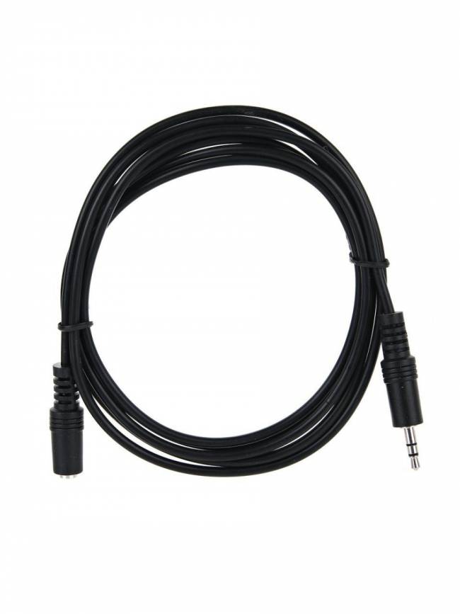 Кабель удлинительный 3.5 Jack (M) - 3.5 Jack (F), стерео, аудио, 1.8м VCOM <VAV7179-1.8M> VCOM mini jack 3.5 mm (m) - mini jack 3.5 mm (f) 1.8м — для бизнеса и офиса