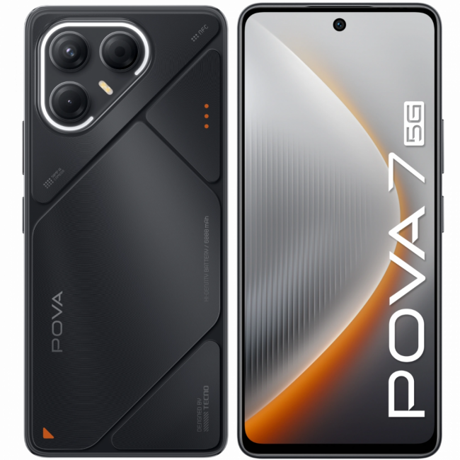 Смартфон TECNO LJ7 256+8 GEEK BLACK — для бизнеса и офиса