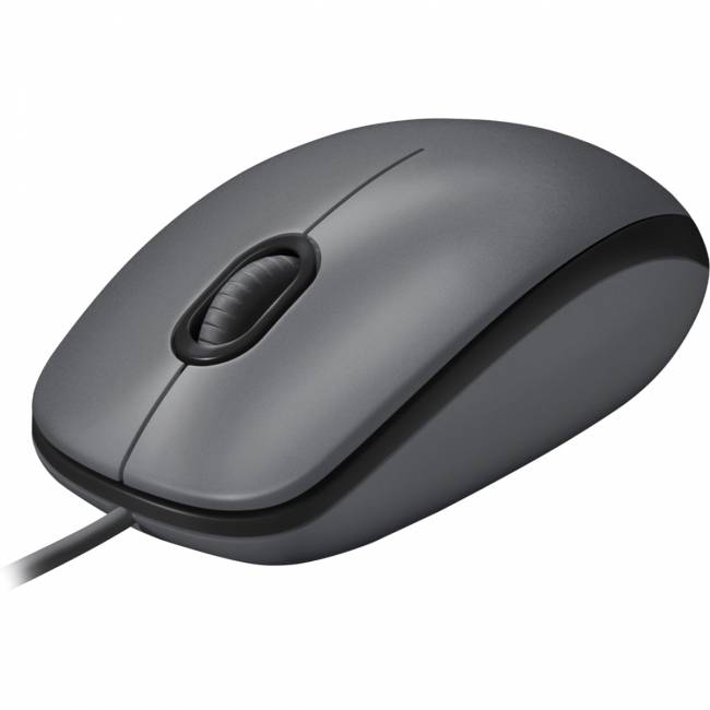 Мышь Logitech M90 Corded (910-001793) — для бизнеса и офиса Мышь Logitech M90 Corded (910-001793) — для бизнеса и офиса