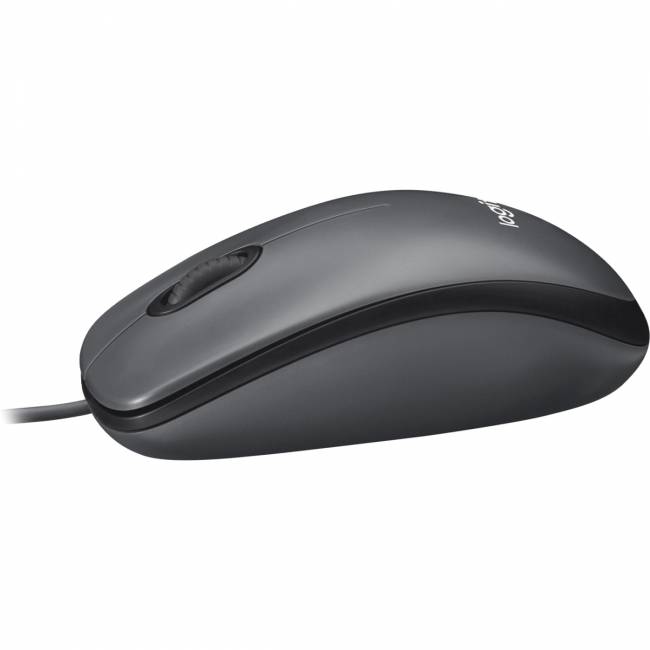 Мышь Logitech M90 Corded (910-001793) — для бизнеса и офиса Мышь Logitech M90 Corded (910-001793) — для бизнеса и офиса