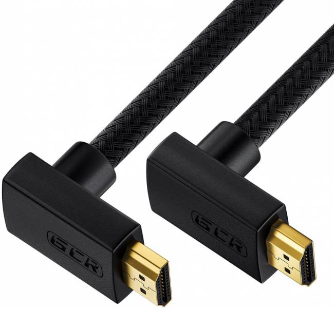 GCR Кабель 3.0m HDMI 2.0, M верхний угол /M верхний угол, черный, HDR 4:2:2, Ultra HD, 4K 60 fps 60Hz/5K*30Hz, 3D, AUDIO, 18.0 Гбит/с, 28/28 AWG, GCR-52311 Greenconnect HDMI 2.0 - HDMI 2.0 3м — для бизнеса и офиса GCR Кабель 3.0m HDMI 2.0, M верхний угол /M верхний угол, черный, HDR 4:2:2, Ultra HD, 4K 60 fps 60Hz/5K*30Hz, 3D, AUDIO, 18.0 Гбит/с, 28/28 AWG, GCR-52311 Greenconnect HDMI 2.0 - HDMI 2.0 3м — для бизнеса и офиса