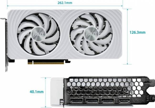 Видеокарта Palit NE7506TU19T1-GB2061M — для бизнеса и офиса