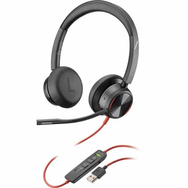 Гарнитура проводная Plantronics BLACKWIRE 8225 — для бизнеса и офиса Гарнитура проводная Plantronics BLACKWIRE 8225 — для бизнеса и офиса