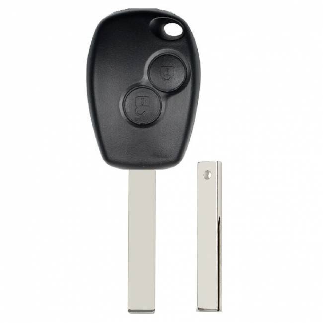 Корпус ключа RENAULT 2 кнопки HU-HCA HU83 — для бизнеса и офиса