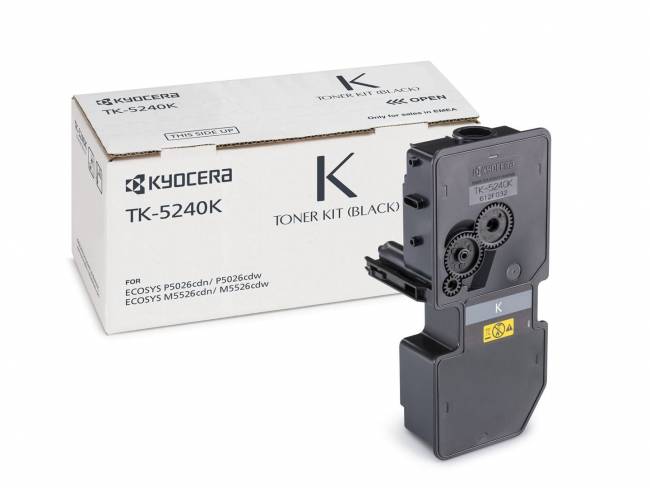 Тонер-картридж TK-5240K Kyocera M5526CDN/P5026CDN, 4К (O) черный 1T02R70NL0 — для бизнеса и офиса Тонер-картридж TK-5240K Kyocera M5526CDN/P5026CDN, 4К (O) черный 1T02R70NL0 — для бизнеса и офиса