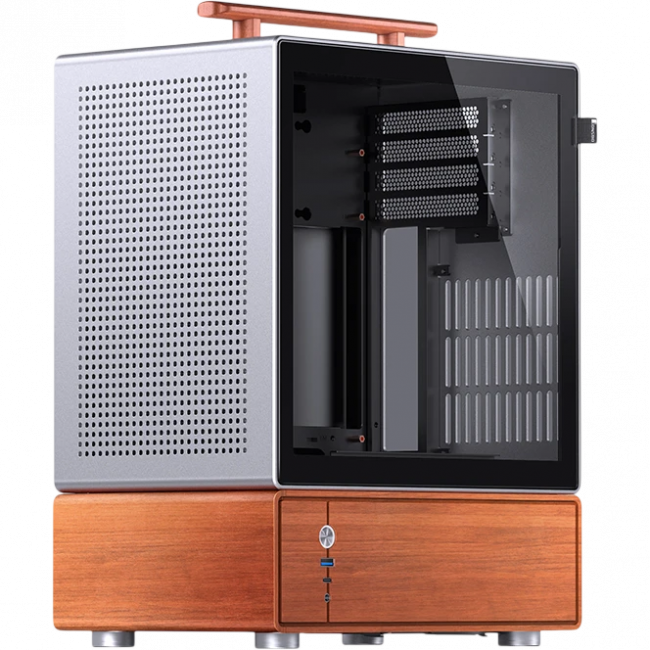 Корпус без блока питания JONSBO T7 Silver — для бизнеса и офиса Корпус без блока питания JONSBO T7 Silver — для бизнеса и офиса